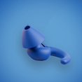 thumbnail image 4 of Tapones para los oídos de silicona suave, impermeables, para natación, reducción de ruido, tapones para los oídos para dormir, dormitorio, protección auditiva, 7ª generación, azul oscuro YUNYI BRAND Deportes, 4 of 8