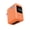 orange, variant on Silicone Protective Case for Anker Prime Charger(160W 3Ports Smart Display) Charger Dustproof Shockproof Ful Body Protection Case Cover Scratch-Resistant Sleeve