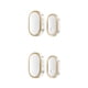 thumbnail image 4 of Wosthever Timbre inalámbrico 4 Volumen Luz indicadora ajustable Mute Door Bell Apartment Punch Free para niños Enchufe de EE. UU. uno 2piezas, 4 of 6