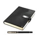 thumbnail image 1 of Cuaderno Libreta A5 Notebook Regalo 360 Páginas Pluma Negro Color Negro, 1 of 2