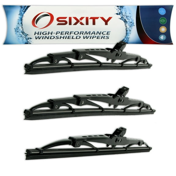 Sixity Auto S1 Front Rear Windshield Wiper Blades compatible with Subaru Loyale