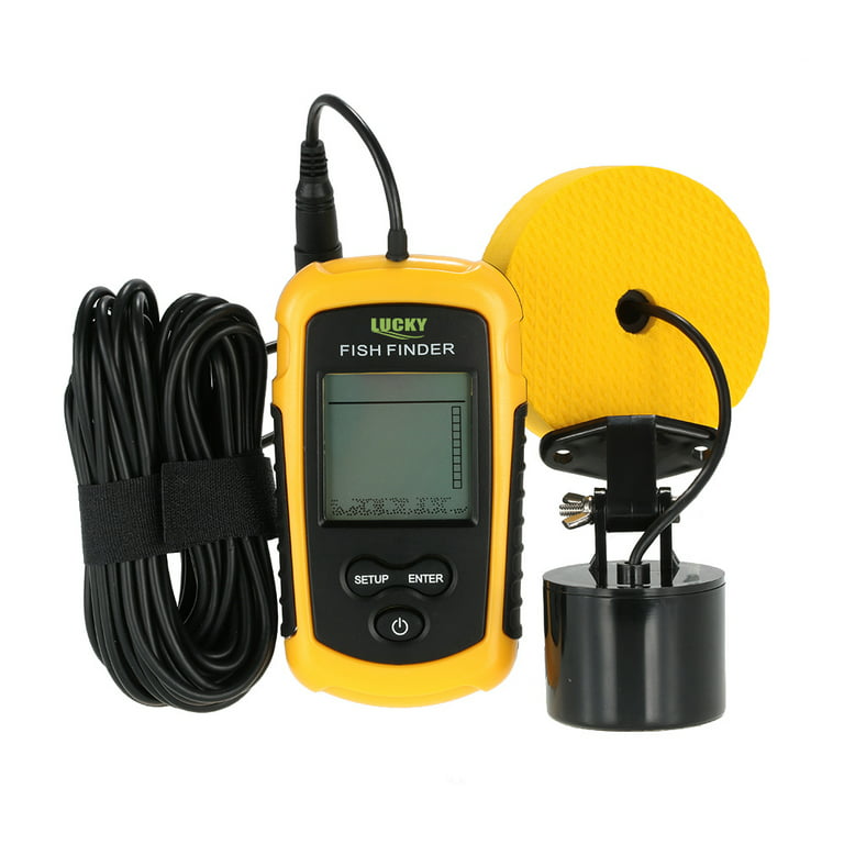 ammoon Fish Detection Sonar, Wireless Fish Finder with High