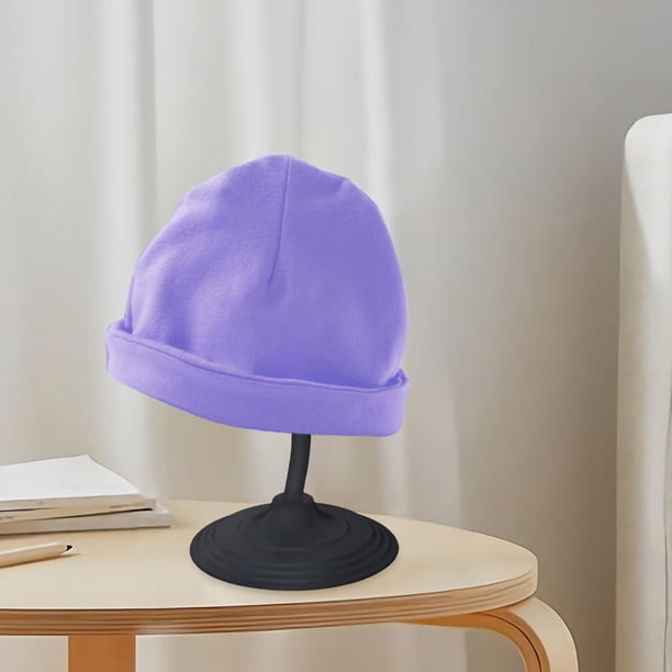 Perchero hueco para sombreros para , fácil de instalar, organizador duradero, resistente, desmontable, para gorras, estante de almacenamiento Estilo negro A shamjiam Estante de exhibición de sombreros