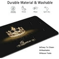 thumbnail image 5 of Glitter Bling Queen Crown Desk Mat,Extended Gaming Mouse Pad Large Non-Slip Rubber Base Mousepad with Stitched Edges,Waterproof Desk Pad for Computer/Laptop/Work/Office/Home 31.5" X 15.7", 5 of 6