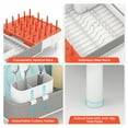 thumbnail image 4 of Barara King Dish Drying Rack, Dish Drainer, Kitchen Dish Organizer,Expandable Dish Drying Rack Adjustable Dual-Part Dish Drainer with Detachable Utensil Holder, 4 of 7