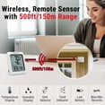 thumbnail image 4 of Higrómetro digital ThermoPro TP60 para interiores y exteriores, 4 of 9