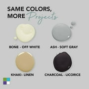 Beyond Paint Countertop Makeover Kit with Paint, Sealer, Flecks and Tools for Countertops, Off White