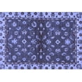 thumbnail image 1 of Ahgly Company Indoor Rectangle Oriental Blue Traditional Area Rugs, 6' x 9', 1 of 4