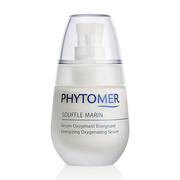 PHYTOMER Souffle Marin Energizing Face Serum | Oxygenating Anti Aging Serum for Face & Neck | Facial Cream Moisturizer Corrects Dull Skin | Protects & Hydrates | 30ml