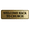 Brushed Gold, variant on Standard Welcome Back to Church Sign (Black /Gold) - Small