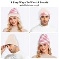 thumbnail image 5 of BZSMCE Winter Beanie Hats Casual Warm Cozy CapHeartfelt Harmony Pattern, 5 of 7
