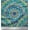 Lavender Blue, variant on Soimoi Japan Crepe Satin Fabric Mandala Kaleidoscope Print Fabric by The Yard 42 Inch Wide