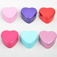 thumbnail image 2 of LABSERRON 15Pcs Portable Fashion Design Heart Shaped Candy Box for Party and Wedding 3.5*3.5*1.8in, 2 of 8