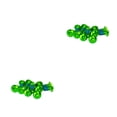 thumbnail image 4 of Toystoory Paquete de 12 tornillos universales para freno de bicicleta de montaña M5x10mm Tornillos de montaje para frenos de disco de bicicleta Verde 2Conjunto, 4 of 6