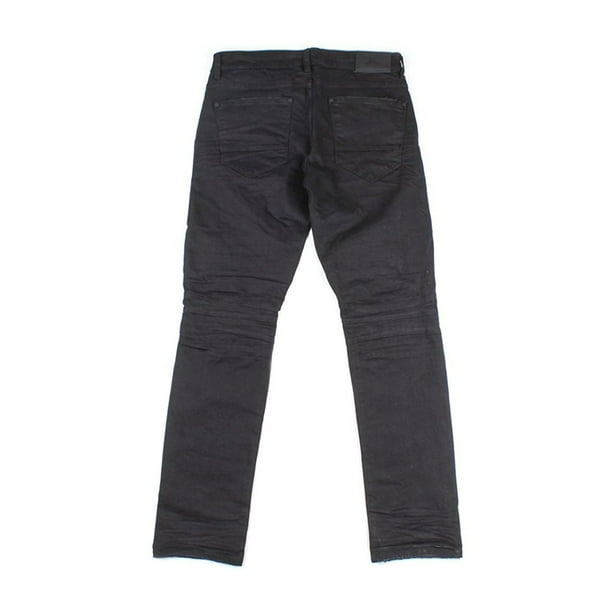 Jordan Craig - Jordan Craig Moto Men's Casual Fashion Denim Jeans Black jm3044-black - Walmart