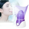 thumbnail image 1 of Face Steamer Mist Sprayer Moisturizing Face Machine with Aromatherapy Function, Purple, 50ml Capacity, 18min Spray Time, ±45 degrees Celsius  Steam Temperature, 1 of 8