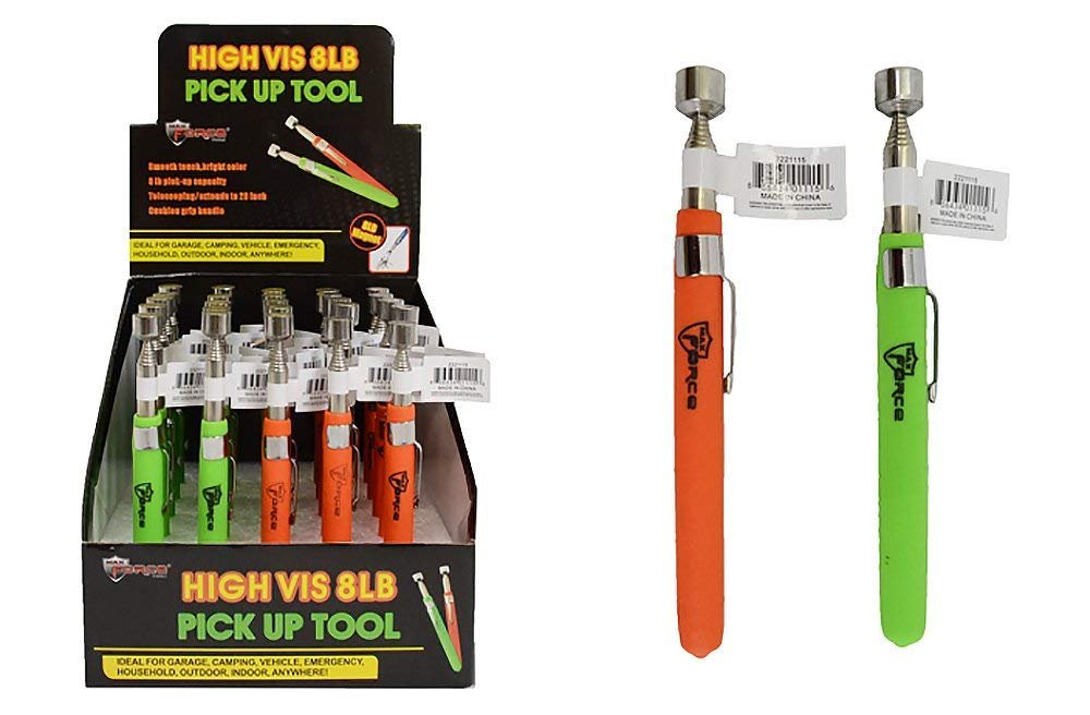 Diamond Visions Max Force 2221115 8LB HiVis Pocket Pickup Tool 1 Pickup Tool