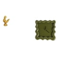 thumbnail image 1 of Figura decorativa de pollo, estatua de resina, reloj de pared silencioso, fabricado en PP, ideal para dormitorio y sala de estar., 1 of 8