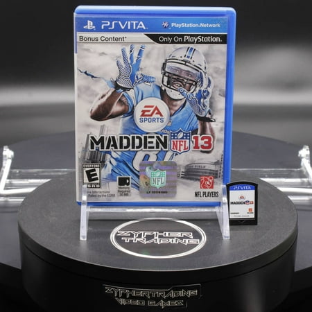 Madden NFL 13 | Sony PlayStation VITA | PSVITA | 2012 | Tested