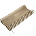 thumbnail image 3 of XtremepowerUS 4' x 12' ft Pool Fence See-Thru 5-Section Pool Fence Long Removable Child Safety Fence Barrier Pool Mesh Fence, Beige, 3 of 6