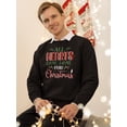 thumbnail image 2 of All Hearts Come Home Christmas Sweatshirt Men -Smartprints Designs, Male 3X-Large, 2 of 4