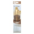 thumbnail image 2 of (2 pack) Princeton Brush Real Value 7-Brush Golden Taklon Brush Set, Round 2, 4, Liner 2/0, Shader 4, 6, Angular 1/4, Wash 3/4, 2 of 3
