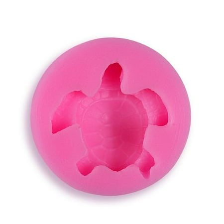 

GracefulVar Sea Turtle Shape Silicone Mold Cake Fondant Moulds DIY Tortoise Silicone Decorating Mould Candy Chocolate Gumpaste Soap Resin Clay Mold B8W8