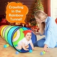 thumbnail image 7 of Moncoland Kids Play Tunnel Tent for Toddlers Colorful Baby Toys for Boys Girls Indoor Outdoor Games, 7 of 7