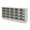 Gray/Key Lime, variant on 20 Tub Mobile Storage - without Tubs - Key Lime Green