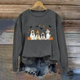 thumbnail image 7 of Meichang Halloween Sweatshirts Women Halloween Pumpkin Ghost Graphic Sweatshirt Party Tops Fall Long Sleeve Crewneck Sweatshirts, 7 of 7