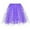 Light Purple, variant on Women's Paillette Elastic 3-Layer Short Tutu Skirt for Dancing, Swing, Princess , Ballet, Rainbow Tulle Petticoat & Cute Underskirt