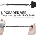 thumbnail image 2 of Phone Lanyard Tether With Patch, Universal Stretchy Lasso Straps And Phone Case Anchor For Anti-Drop Outdoor Hiking Cycling Climbing Compatible With Iphone Samsung Pixel Most Smartphones, 2 of 7