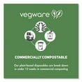 thumbnail image 6 of Vegware VDC-120H 8 oz. to 32 oz. Compostable Plastic Round Deli Pot Lids (500/Carton), 6 of 6