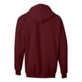 thumbnail image 2 of Hanes Men's and Big Men's Ultimate Cotton Heavyweight Fleece Full Zip Hood, up to Size 3XL, 2 of 5