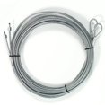 thumbnail image 1 of 2 Pack 9.6 FT Garage Door Cables Torsion Spring Wire, Replacement Silver, 1 of 5