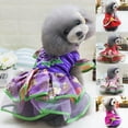 thumbnail image 1 of SPRING PARK Pet Dog Clothes Chinese Style Tang Skirt Dress Puppy Party Festival Costume Chihuahua, 1 of 7