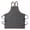 Grey, variant on DOVACKA Canvas Cross Back Chef Cotton Apron with Large Pockets, for Men Women