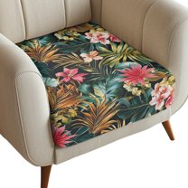 Renewold Tropical Floral Sofa Seat Slipcover Stretch Couch Cushion Protector Cover Individual Sofa Slipcover Chair Slipcover Replacement for Living Room Home Decor, S