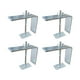 thumbnail image 2 of Pack de 4 grapas de fijación bajo encimera para piscinas de piedra, anticaídas para bordes gruesos superiores a 2,36 pulgadas, accesorios multiusos, 2 of 9