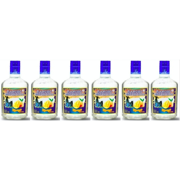Pack de 6 Licor de Agave Rancho Escondido Mango Picante 750 ml