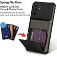 thumbnail image 2 of Wallet Case for Samsung Galaxy A13 5G Case with 4-Card Credit Card Holder Slot Shockproof Cover Hybrid Heavy Duty Protection Armor Phone Case Compatible with Galaxy A13 5G-Gray, 2 of 12