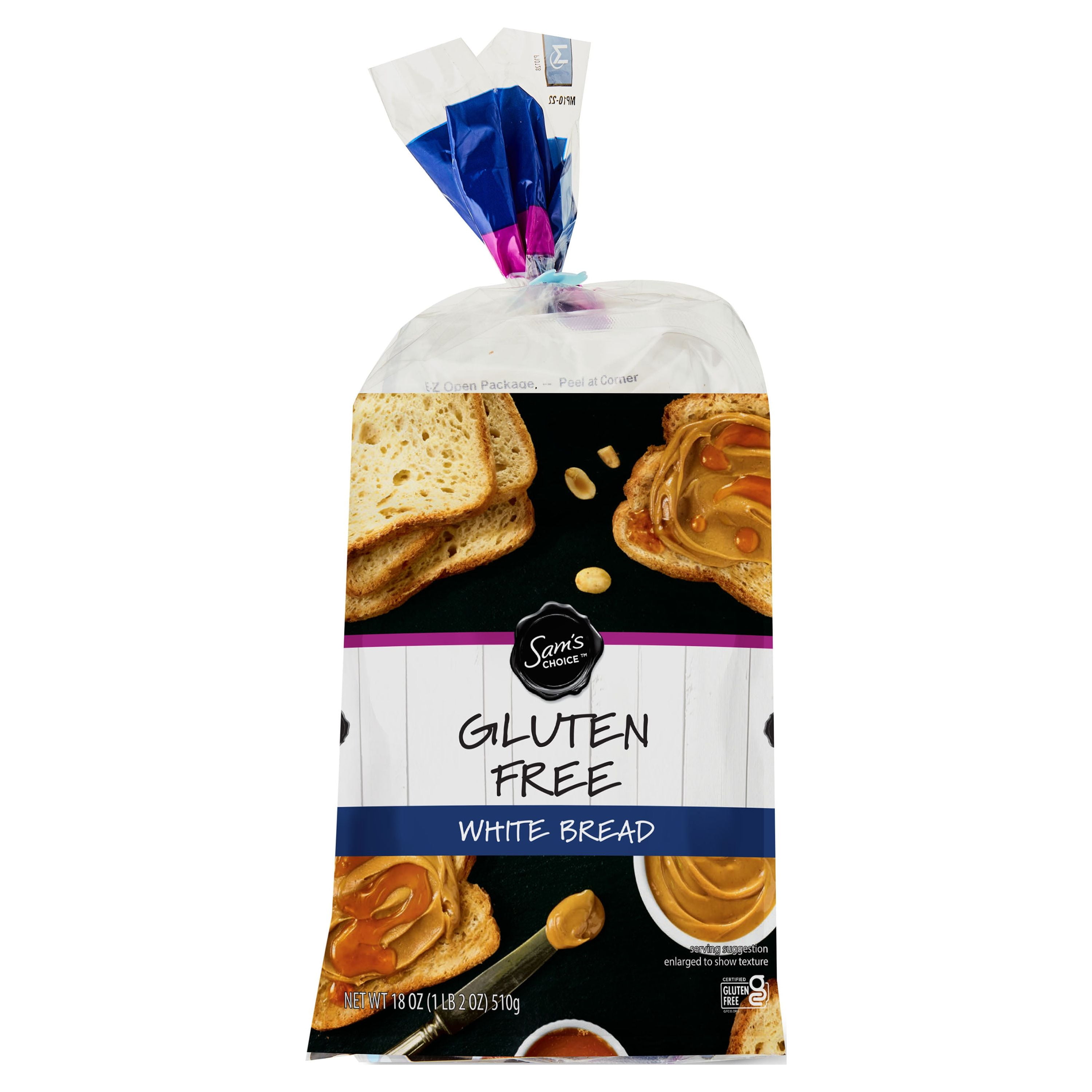 Sam's Choice Gluten-Free White Bread, 18 oz