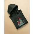 thumbnail image 3 of Storybook Style Xmas Cabin Hoodie Men -Image by Shutterstock, Male 3X-Large, 3 of 4