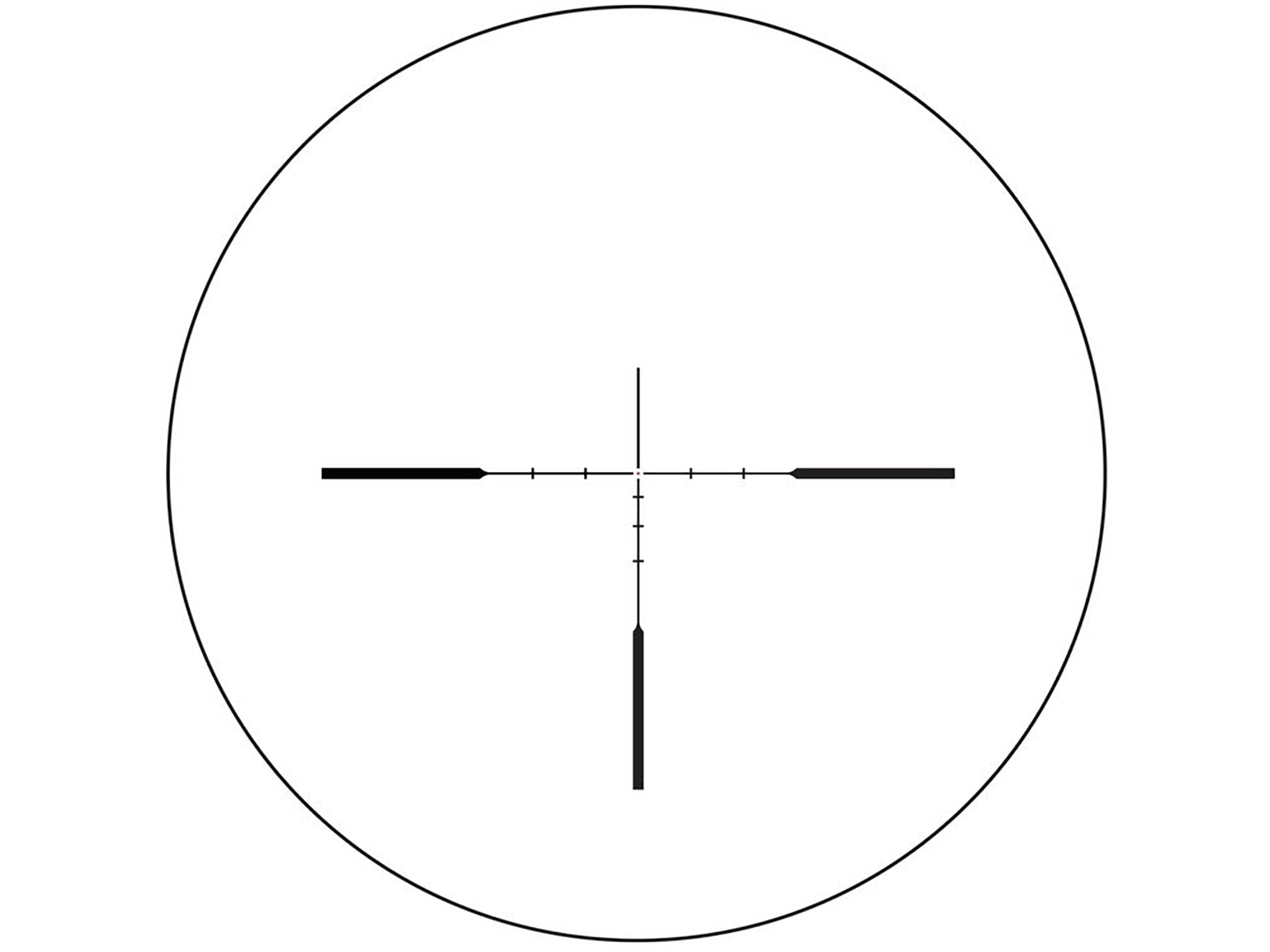 Trijicon Credo HX 2.5-15x42mm 30mm Tube Rifle Scope, Second Focal Plane, BDC Hunter Holds Reticle, Satin Black