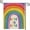 Multicolor, variant on Rainbow Garden Flag Double Sided Pride Gay Pride Lesbian LGBT Flag Yard Outdoor Decoration 12 x 18 Inch