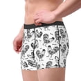 thumbnail image 2 of Susaid Retro Rooster Print Men's Mesh Boxer Briefs Cooling Breathable Sports Underwear Wide Waistband Boxer Briefs W/Fly-XX-Large, 2 of 5