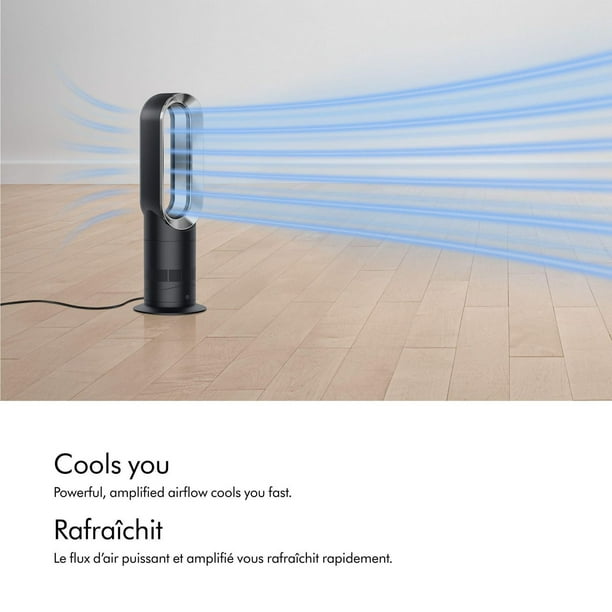 Dyson「AM09」hot & cool Air Multiplier② Dyson Hot+Cool™ Jet Focus AM09 fan heater (White/Silver)