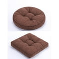 thumbnail image 4 of Nvzi Cushion Garden Terrace Home Kitchen Office Thick Comfortable Cushion, Brown, 16 * 16 inches, 4 of 4
