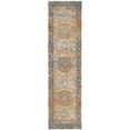 thumbnail image 3 of SAFAVIEH Vintage Persian Trina Traditional Polyester Runner Rug, Blue/Multi, 2'2" x 12', 3 of 9
