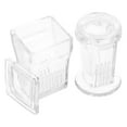 thumbnail image 6 of Homoyoyo 2-Pack Transparent Glass Staining Jars with Lids for Home, Lab, and Craft Use and Reusable Containers, 6 of 7